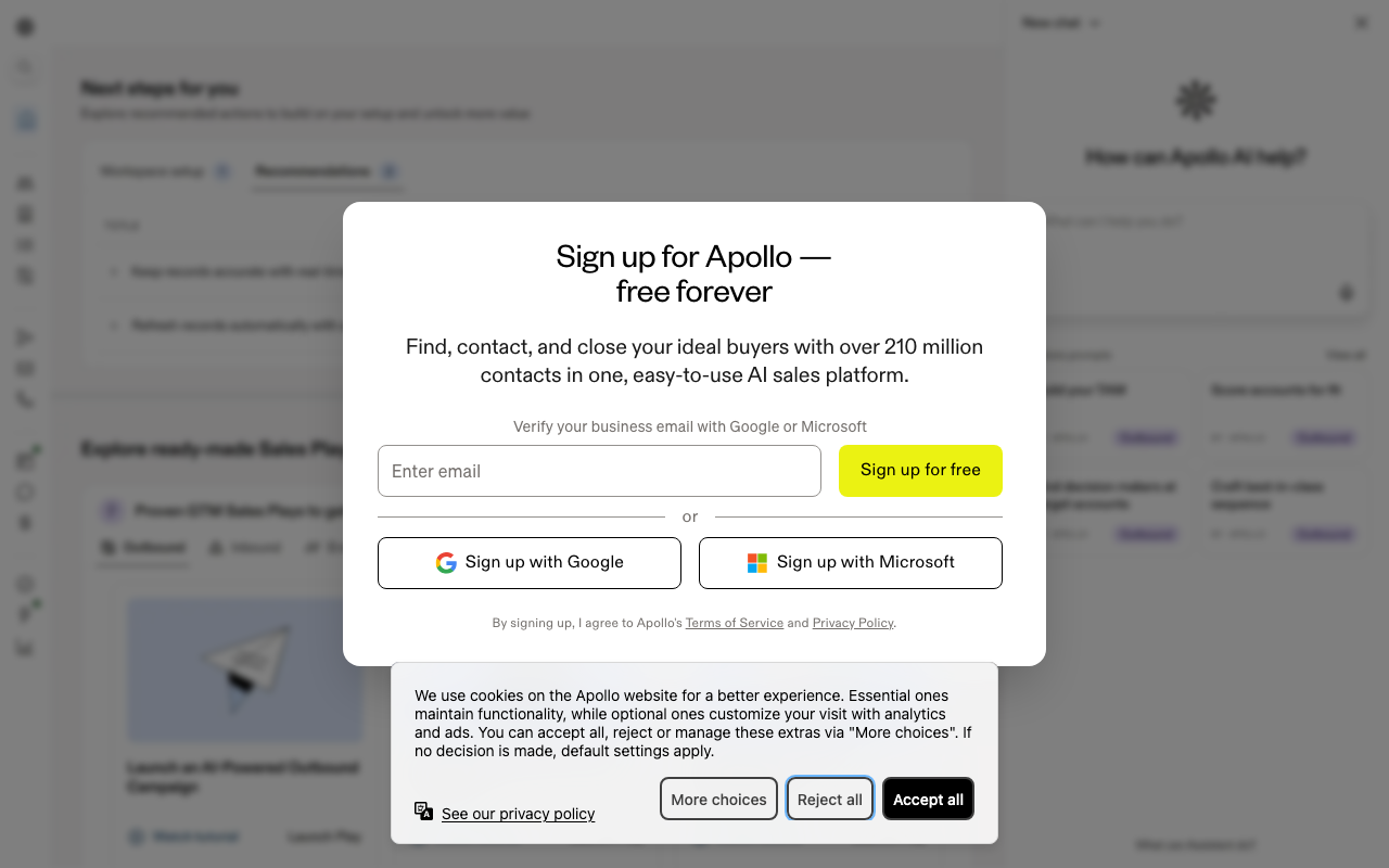 Apollo.io — Find, contact, and close your ideal customers